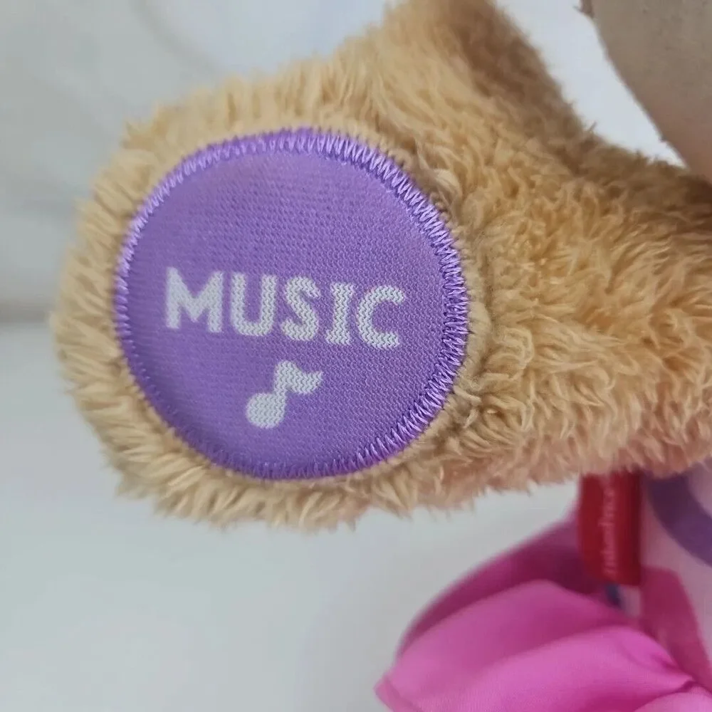 Fisher Price Laugh & Learn Smart Stages Puppy Plush Brown Lights & Sound Works
